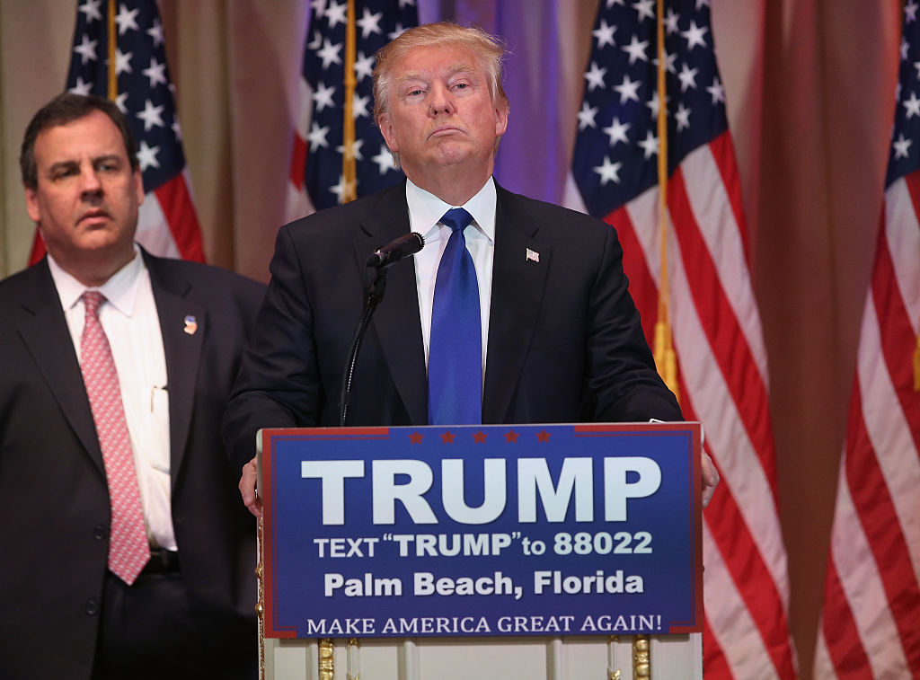 Donald Trump Hold Super Tuesday Election Night Press Conf. In Palm Beach