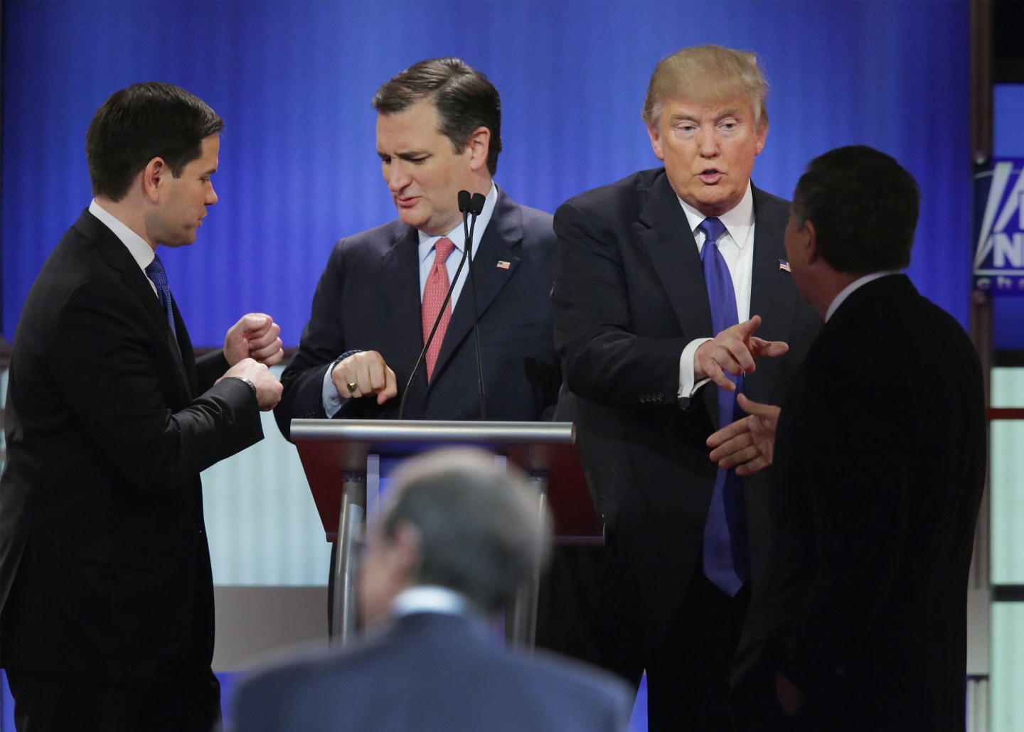 GOP Presidential Candidates Debate In Detroit