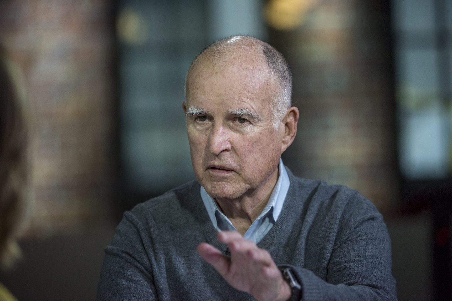 California Governor Jerry Brown Interview
