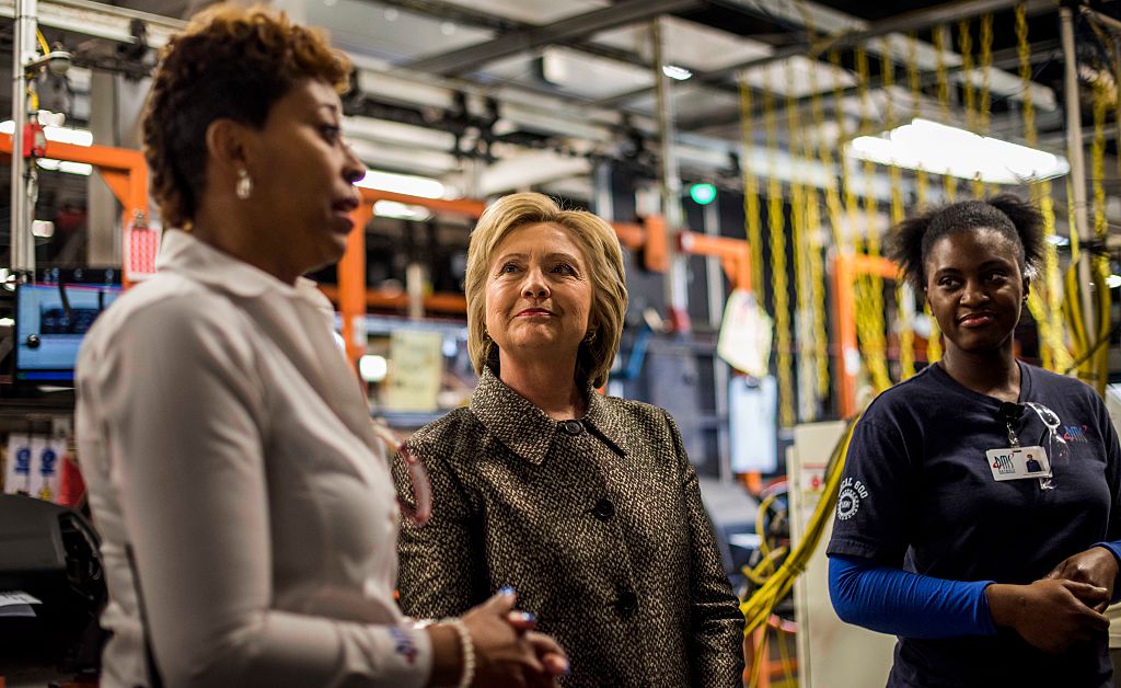 Former Secretary of State Hillary Clinton