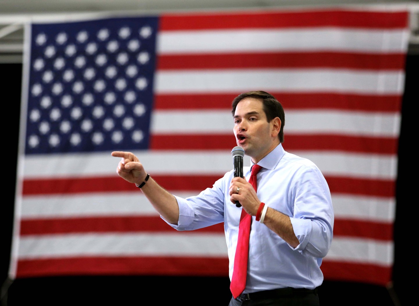 Marco Rubio in Sanford, Fla.