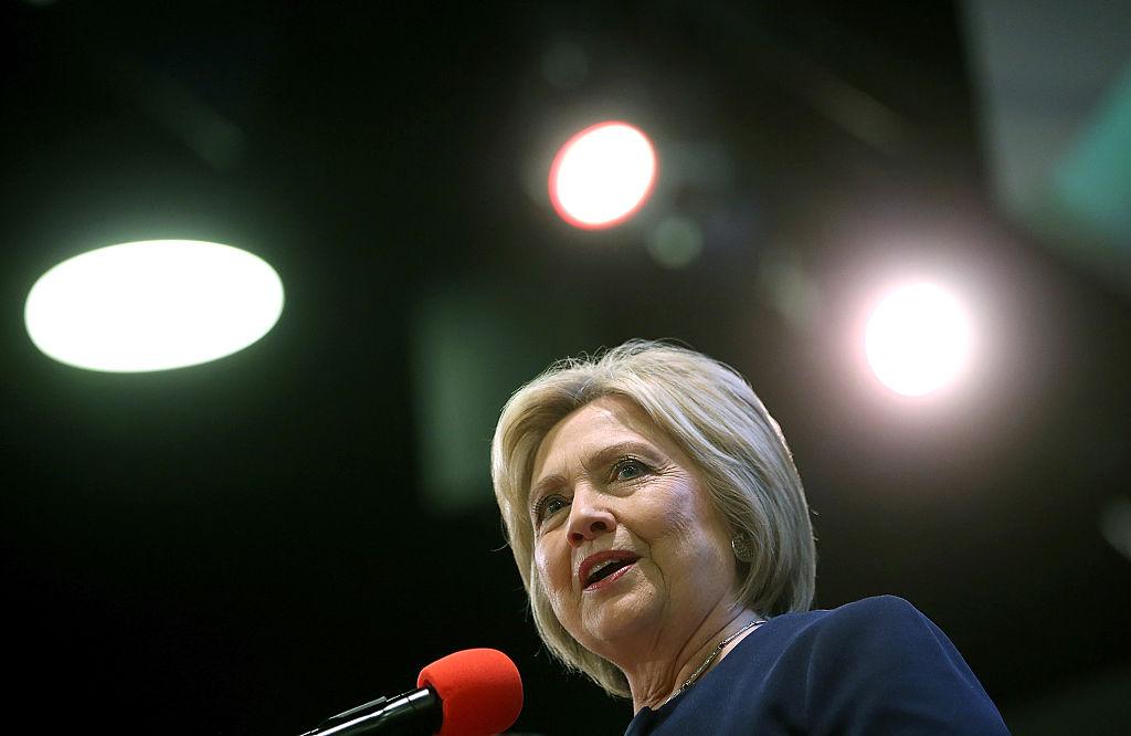 Hillary Clinton Campaigns In Ohio Ahead Of Primary Day