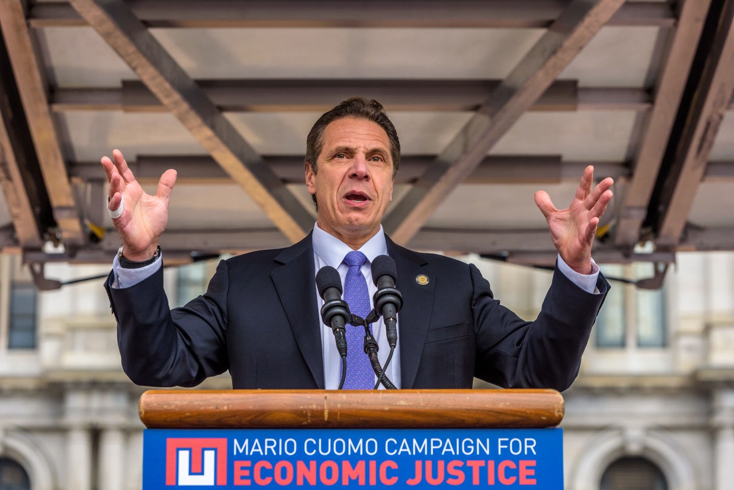 Governor Cuomo said. Raising the minimum wage to $15 is