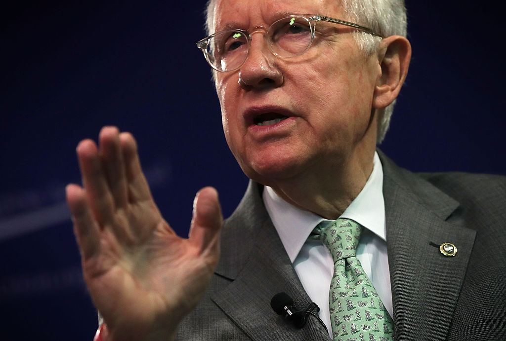 Harry Reid Delivers Major Address On Rise Of Donald Trump And GOP Politics