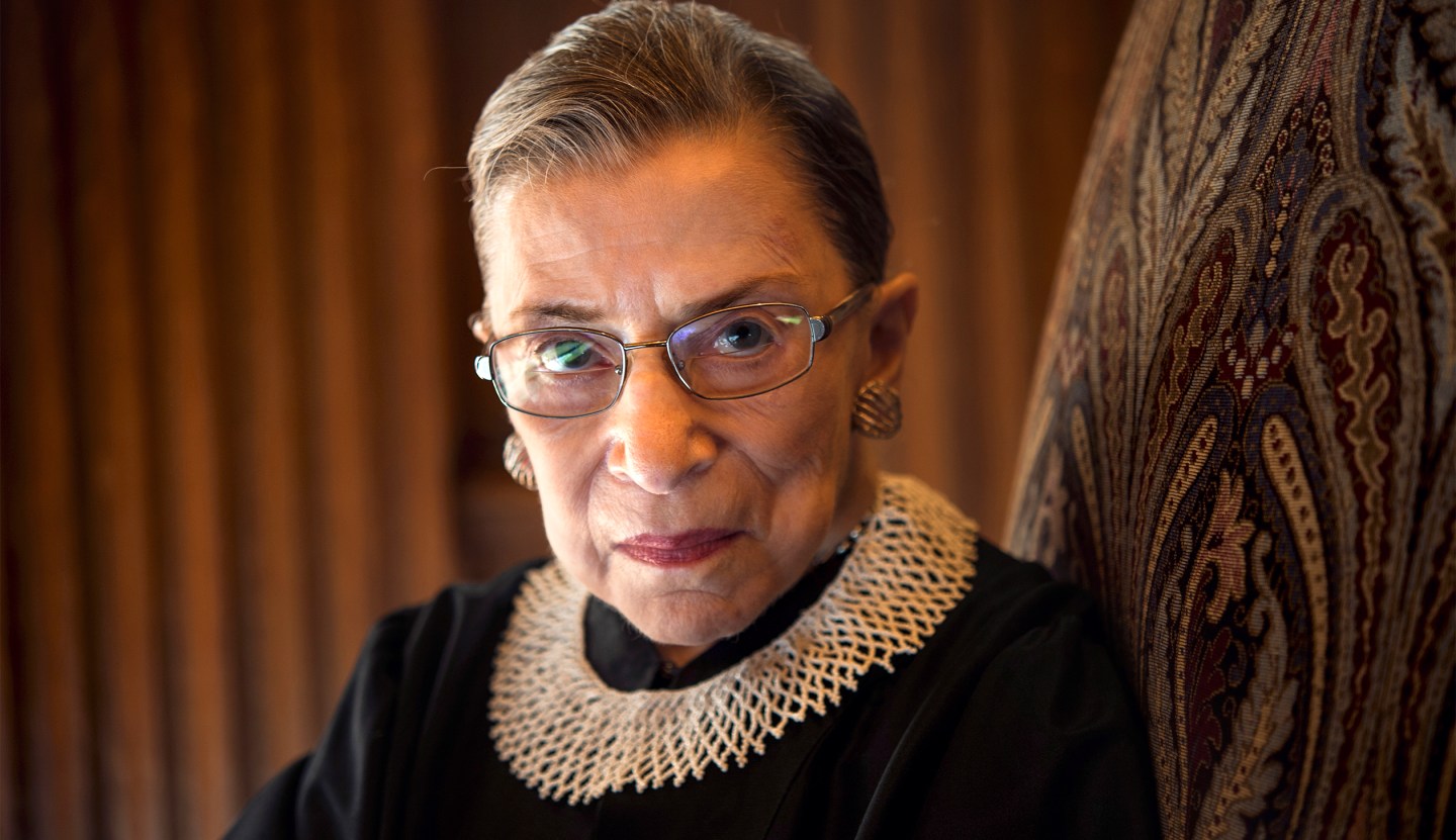 Supreme Court Justice Ruth Bader Ginsburg