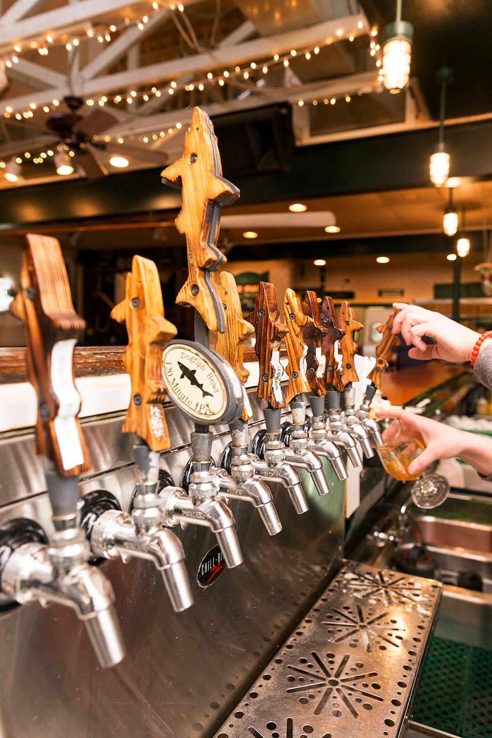 Rehoboth Beach, DE, Jan 12th 2016, Sam Calagione owner of Dogfish Beer is making a test batch at the original Brewpub at Dogfish Head Brewing and Eats. A lime induced brew. Photography By Christopher Lane/ Fortune Mag