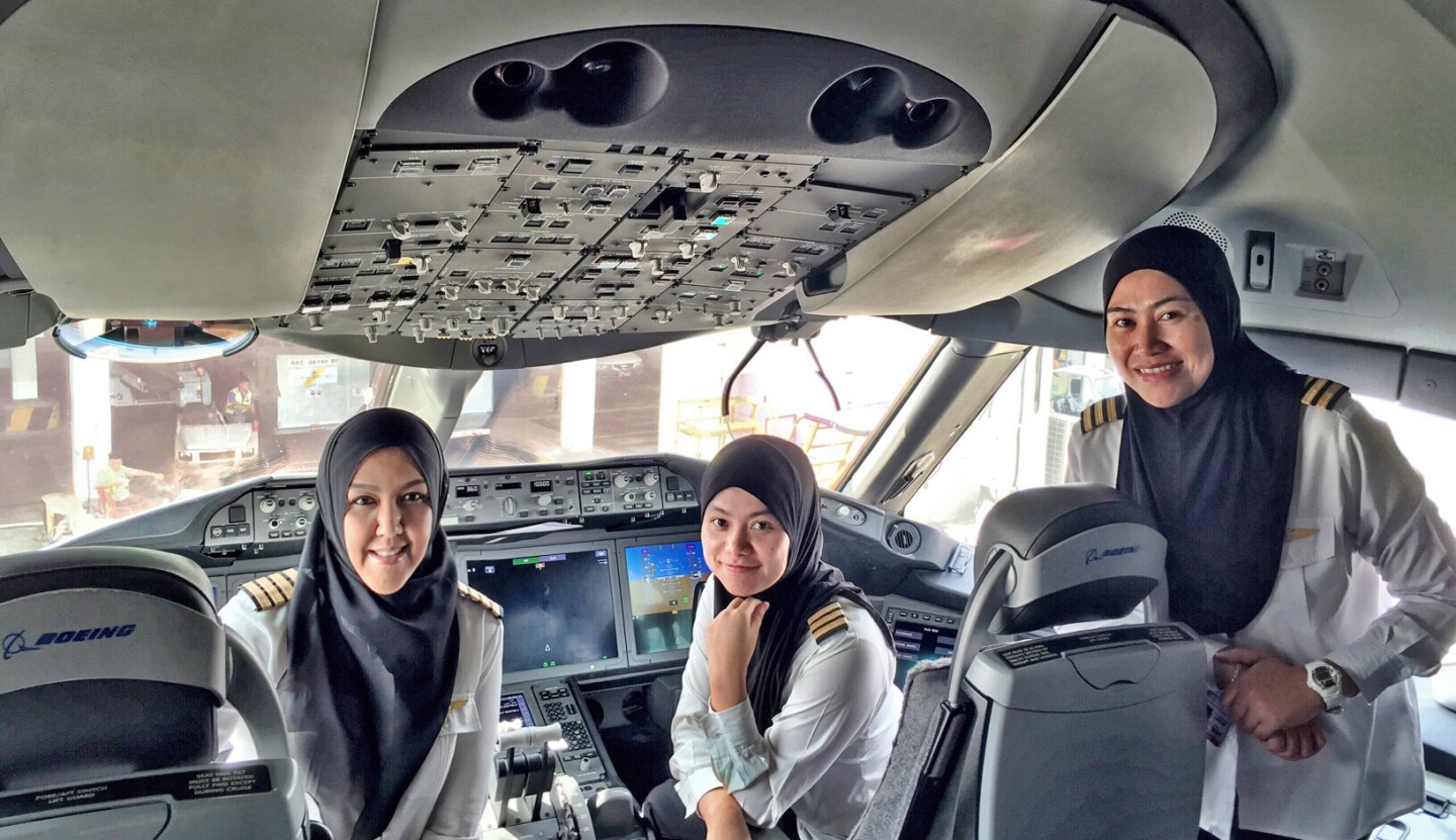 Brunei Female Pilots