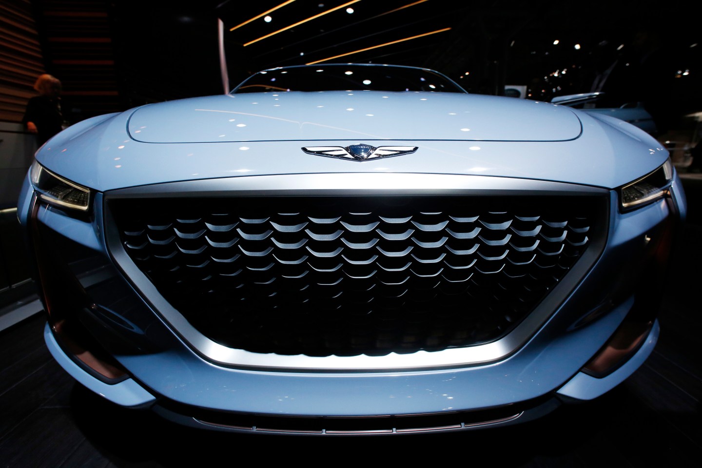 APTOPIX Auto Show Genesis