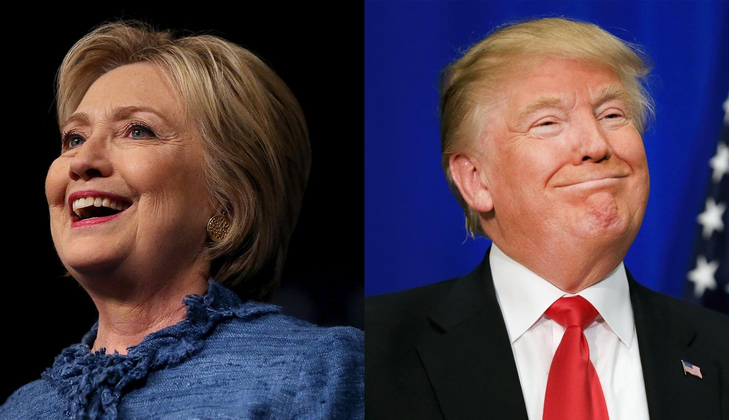 Trump and Clinton Neck and Neck in Three Critical Election States