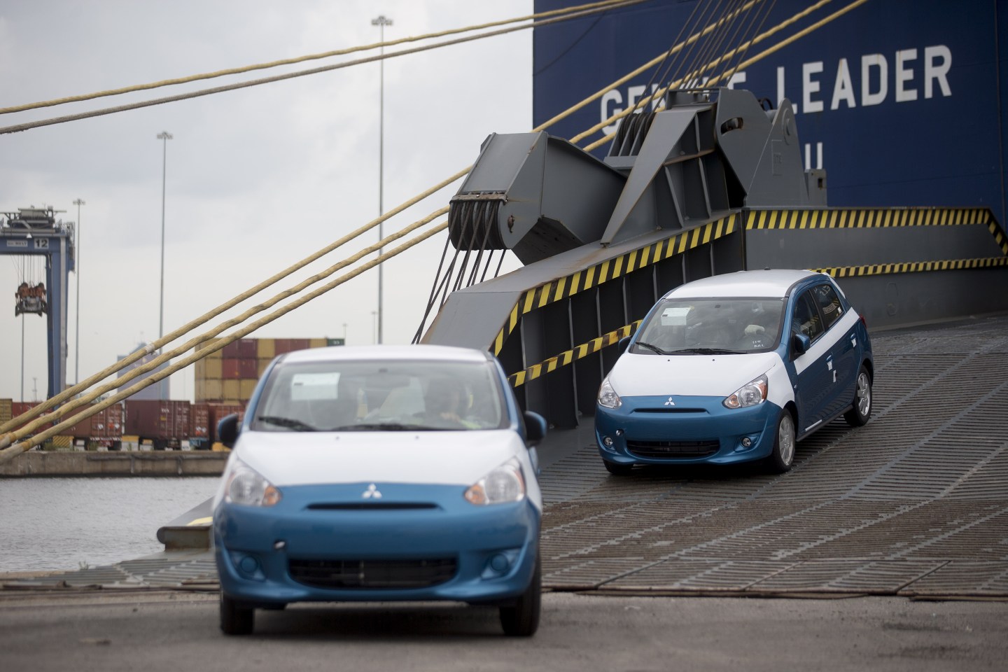 Operations At The Port Of Baltimore Ahead Of Import Price Index Figures