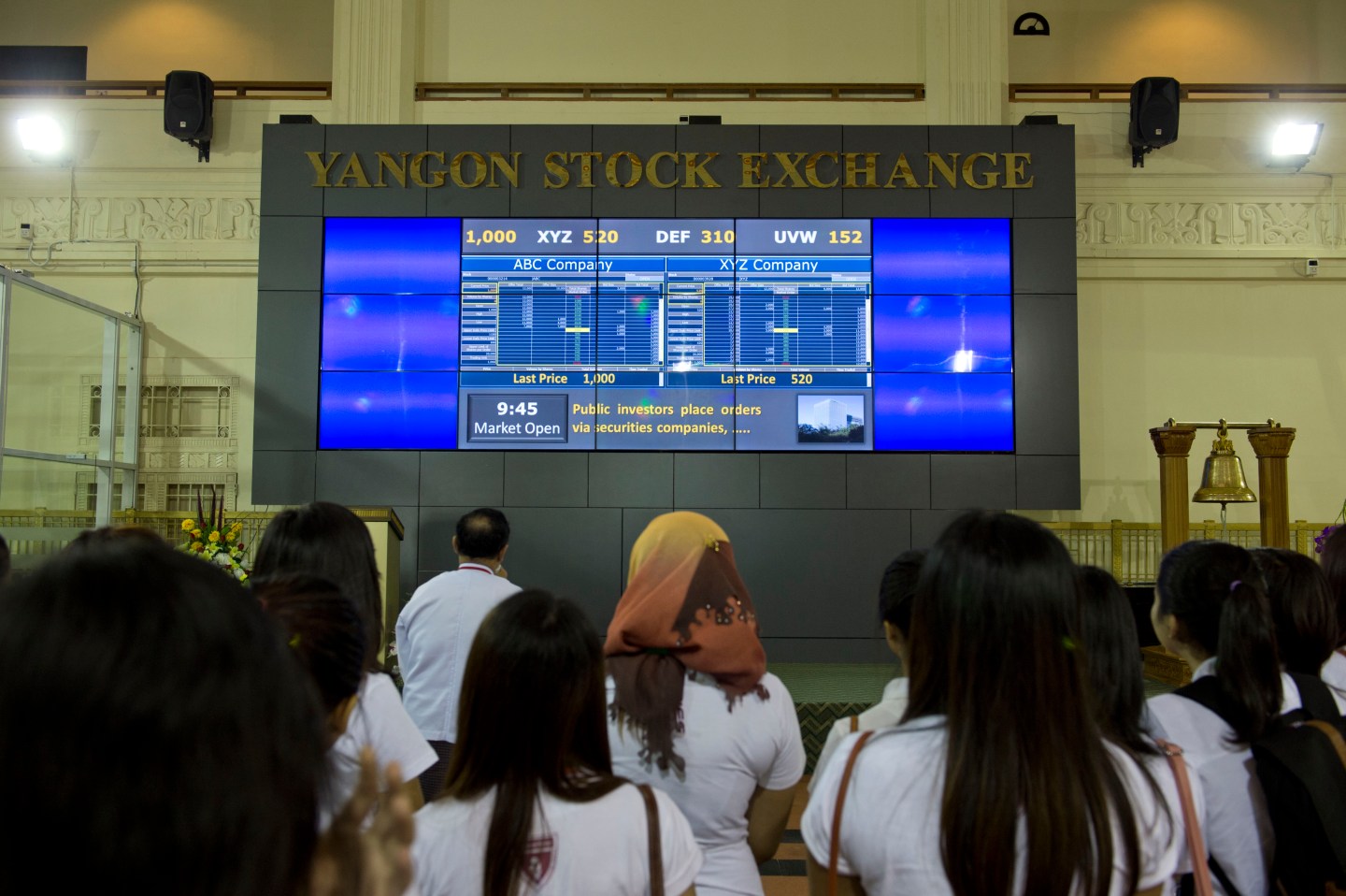 MYANMAR-STOCKS