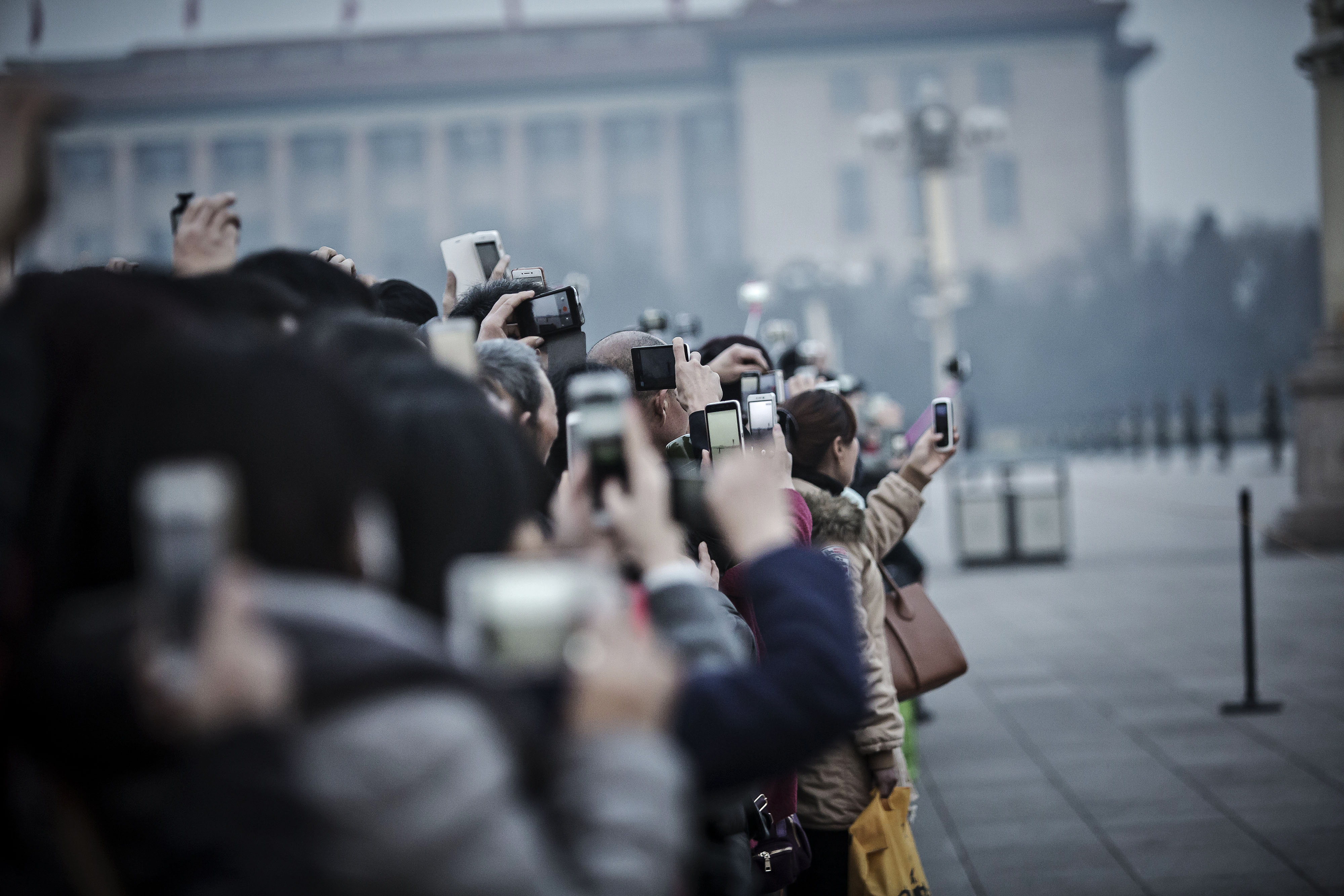 General Economy And Views Of Tiananmen Gate Ahead Of China's National People's Congress