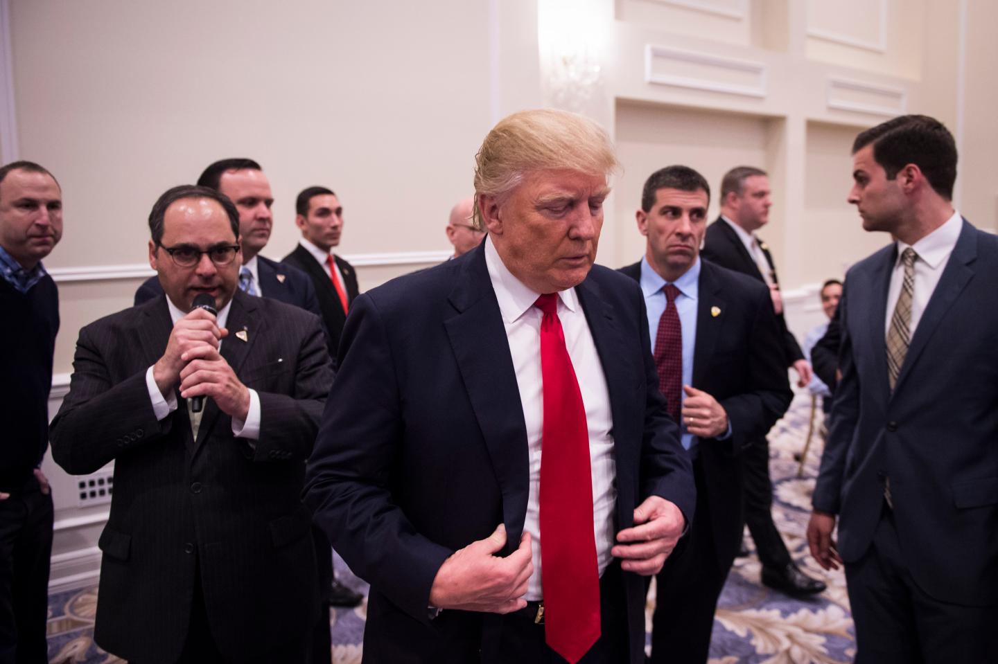 Donald Trump in Jupiter, Florida.