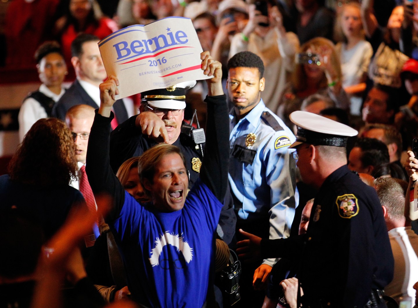 Christopher Bales, Sanders Supporter