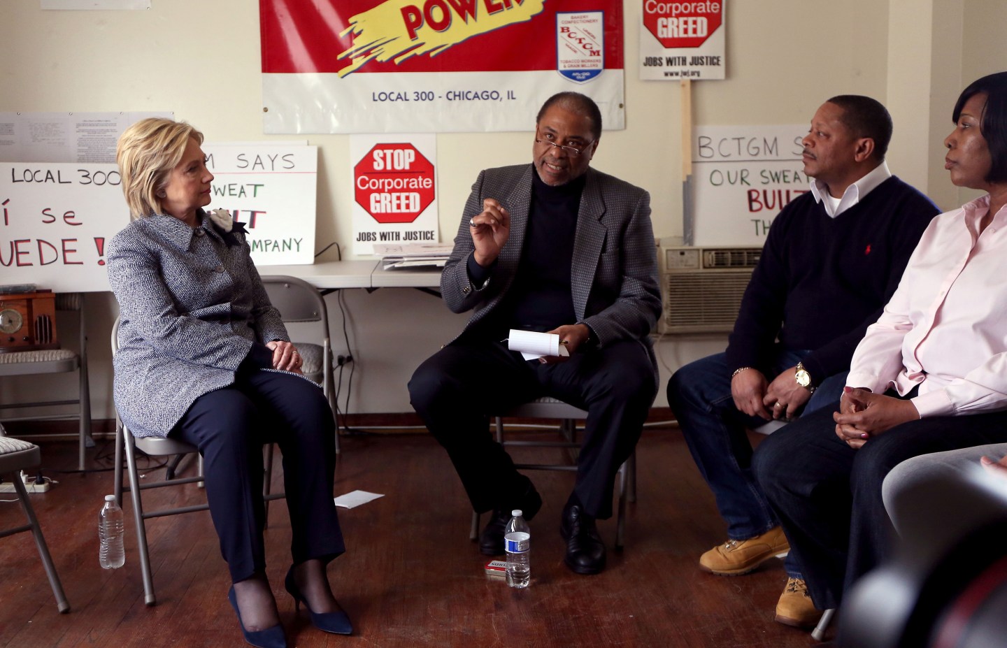 Clinton campaign in Chicago