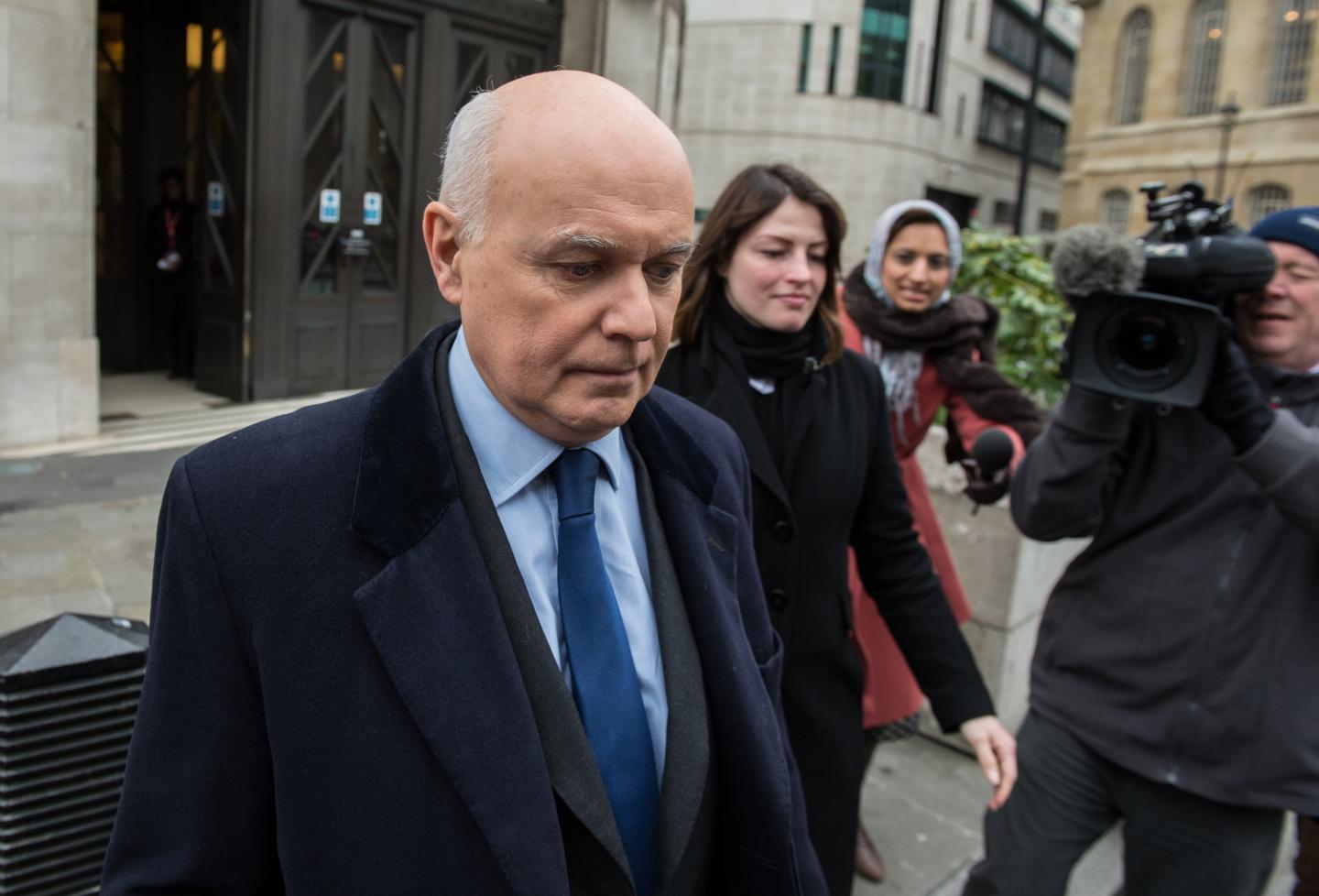 Iain Duncan Smith Appears On The Andrew Marr Show