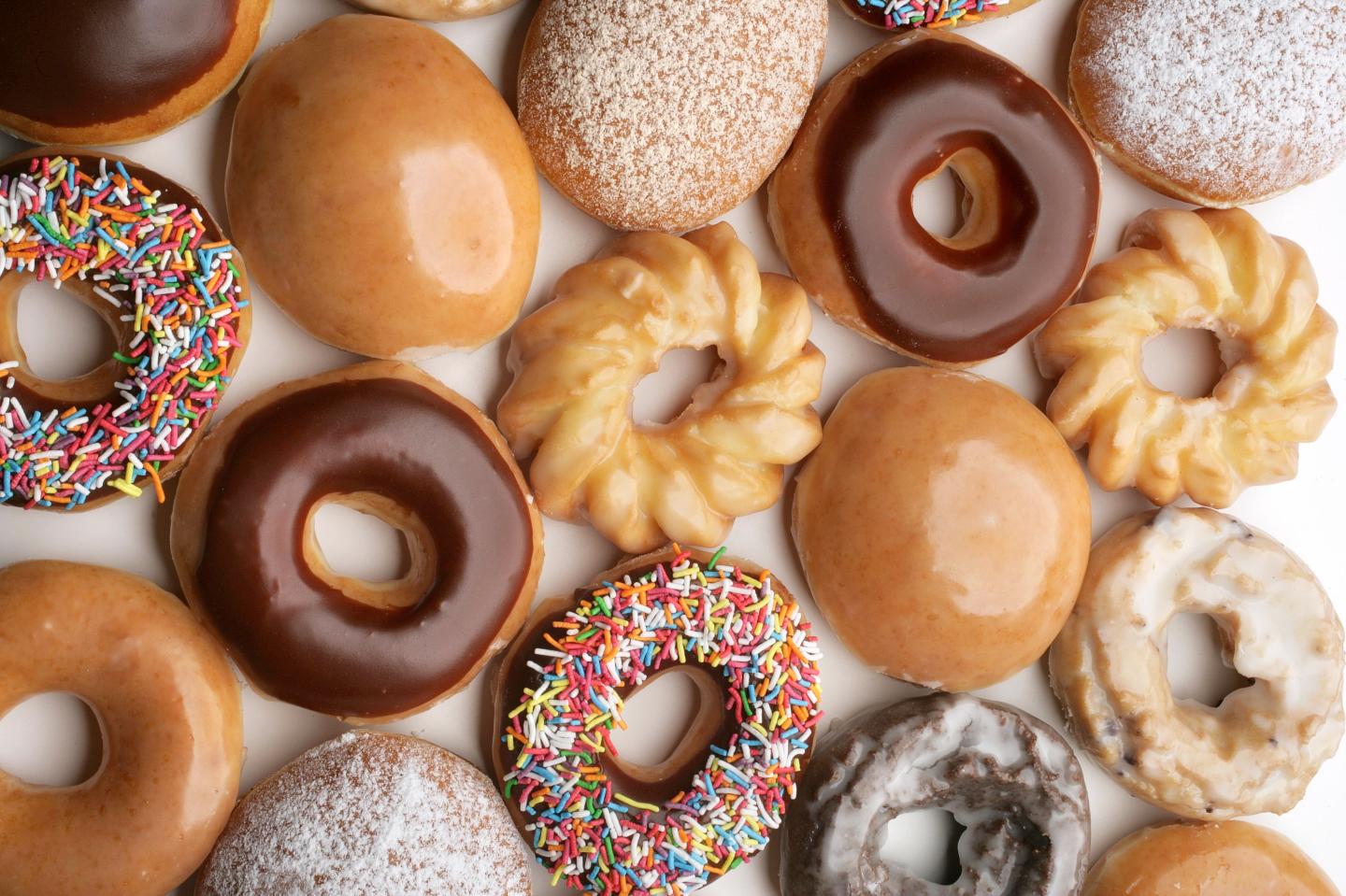 Krispy Kreme Doughnuts, 9 June 2006. The AGE Picture by MARINA OLIPHANT