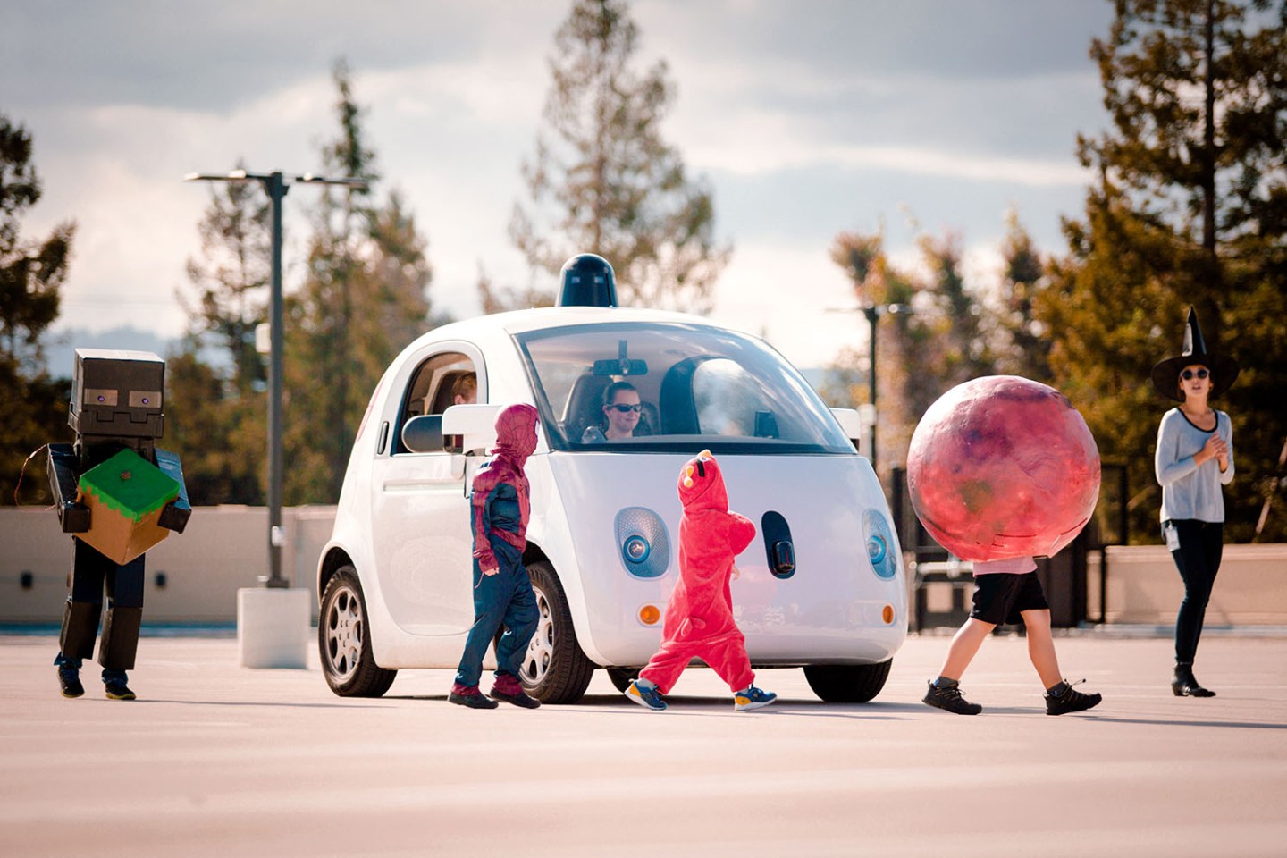 Google&#8217;s self-driving car project has a history of focusing on safety around kids. In October, the company taught its cars to be careful around children even when they&#8217;re dressed in costumes.