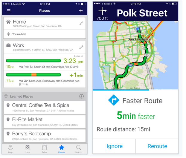 Inrix Updates Traffic App To Learn Your Daily Driving Habits