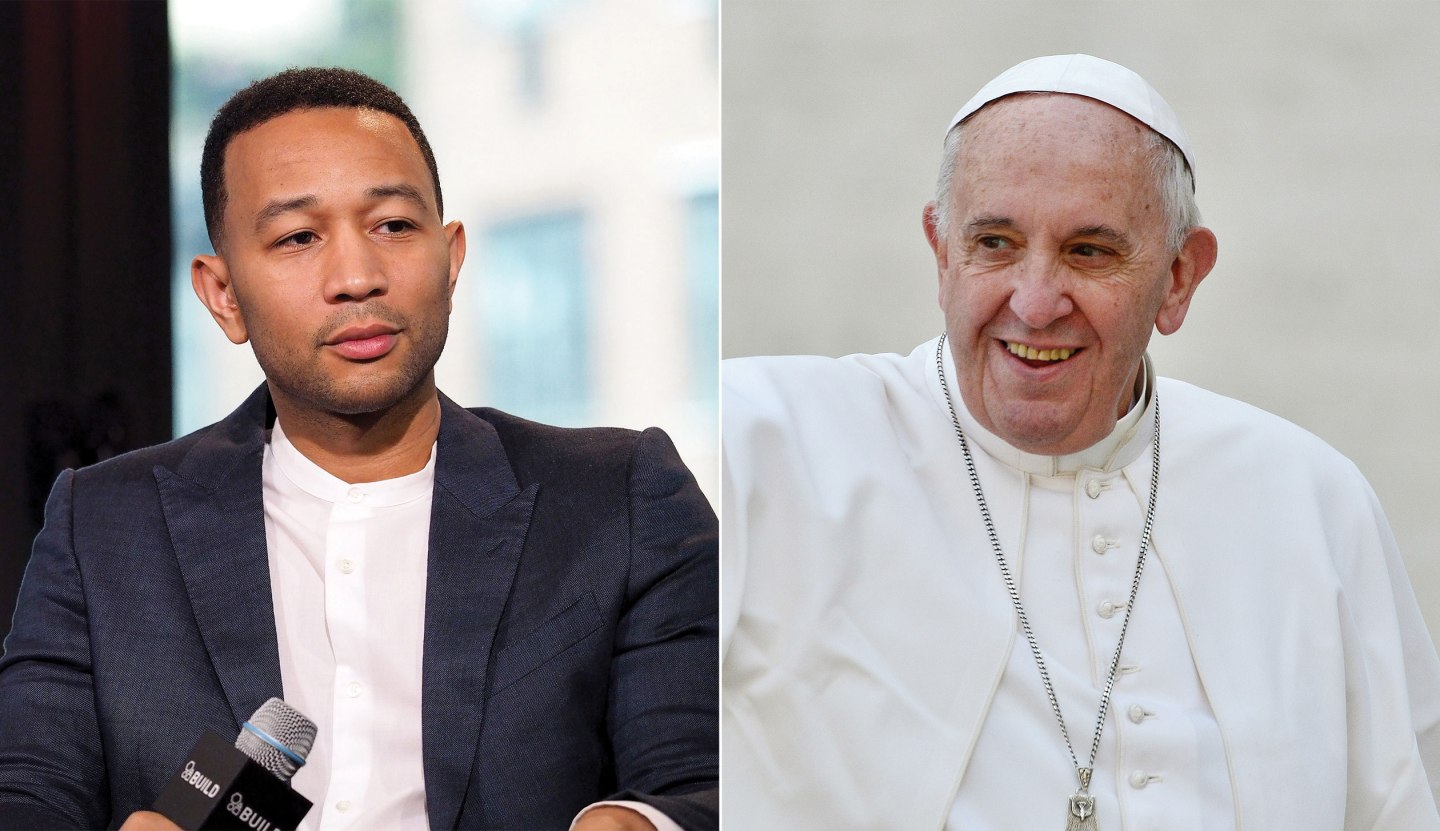 What John Legend and Pope Francis Have in Common