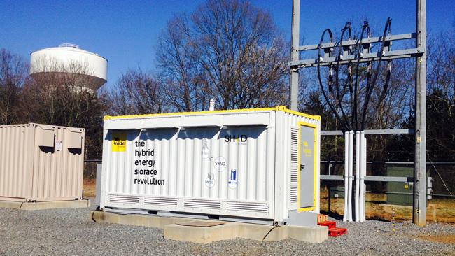 Unusual Battery Plugs Into North Carolina Power Grid