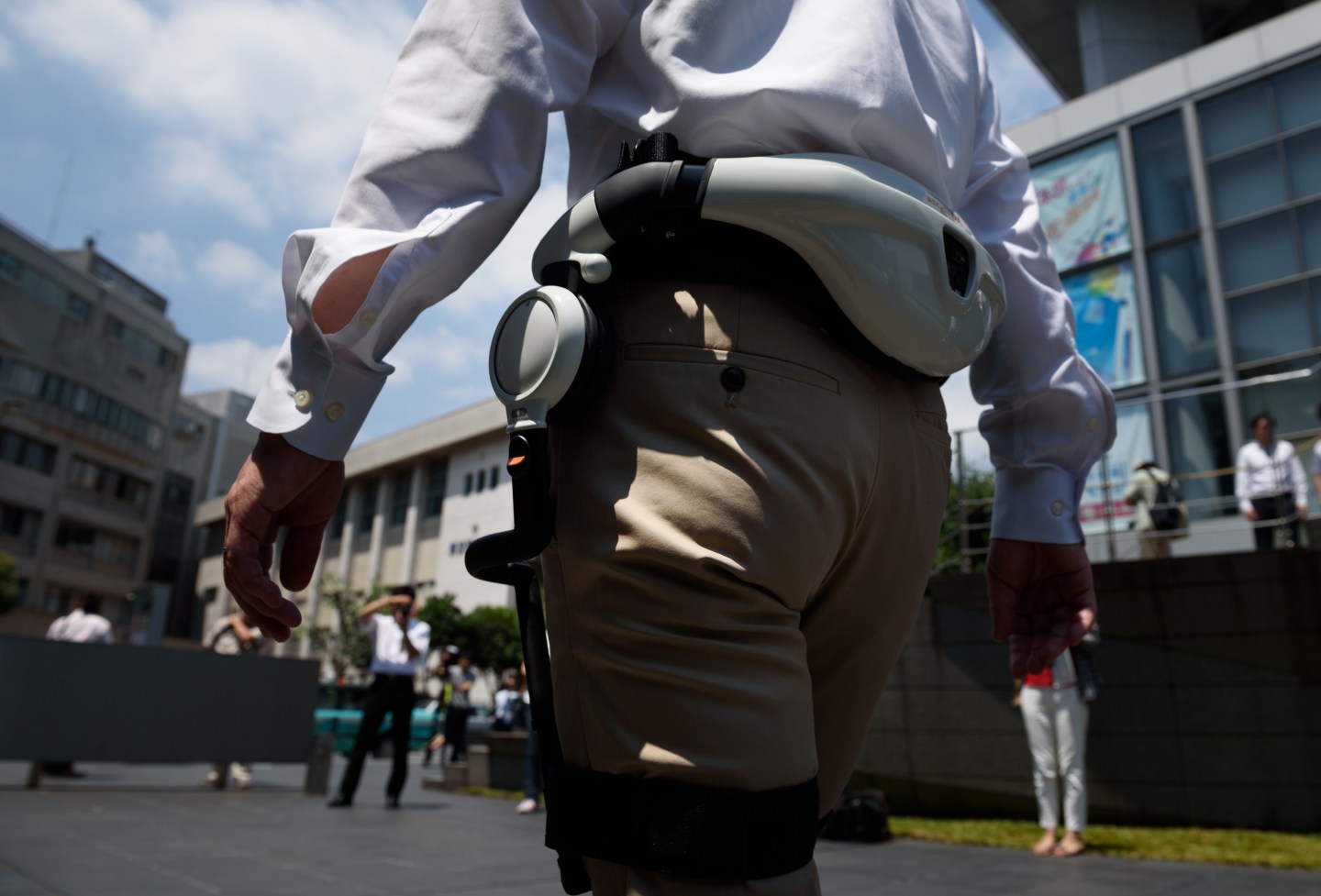 Honda Motor Co. Demonstrates Walk Assist And Mobility Device