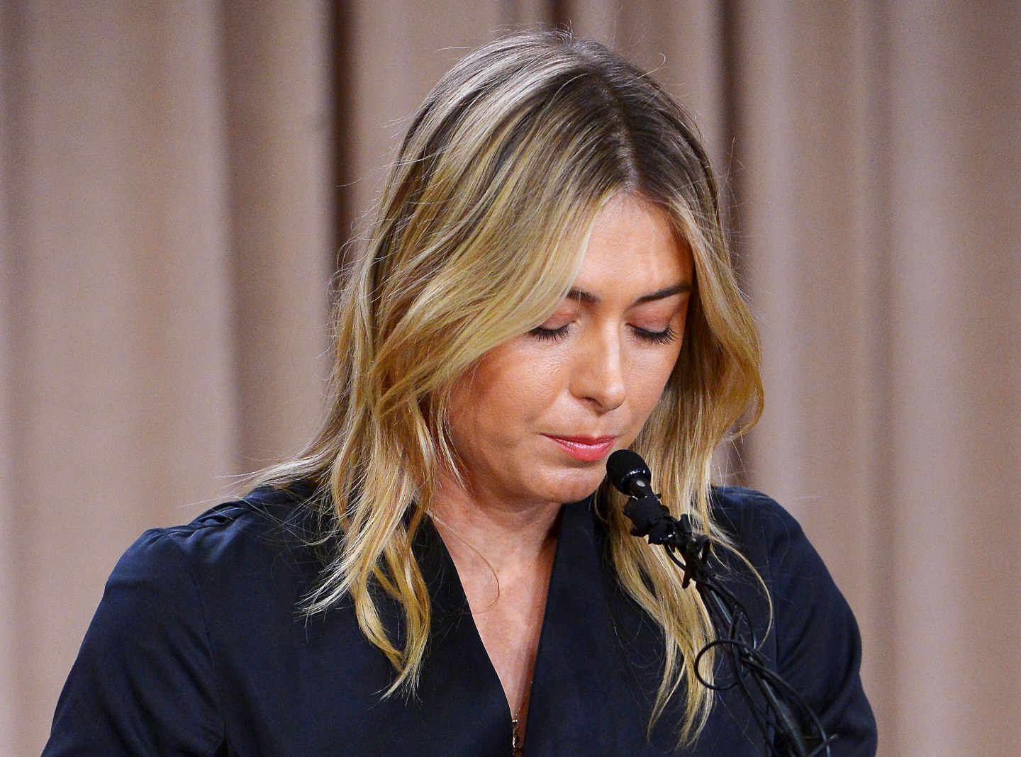 Tennis: Maria Sharapova-Press Conference