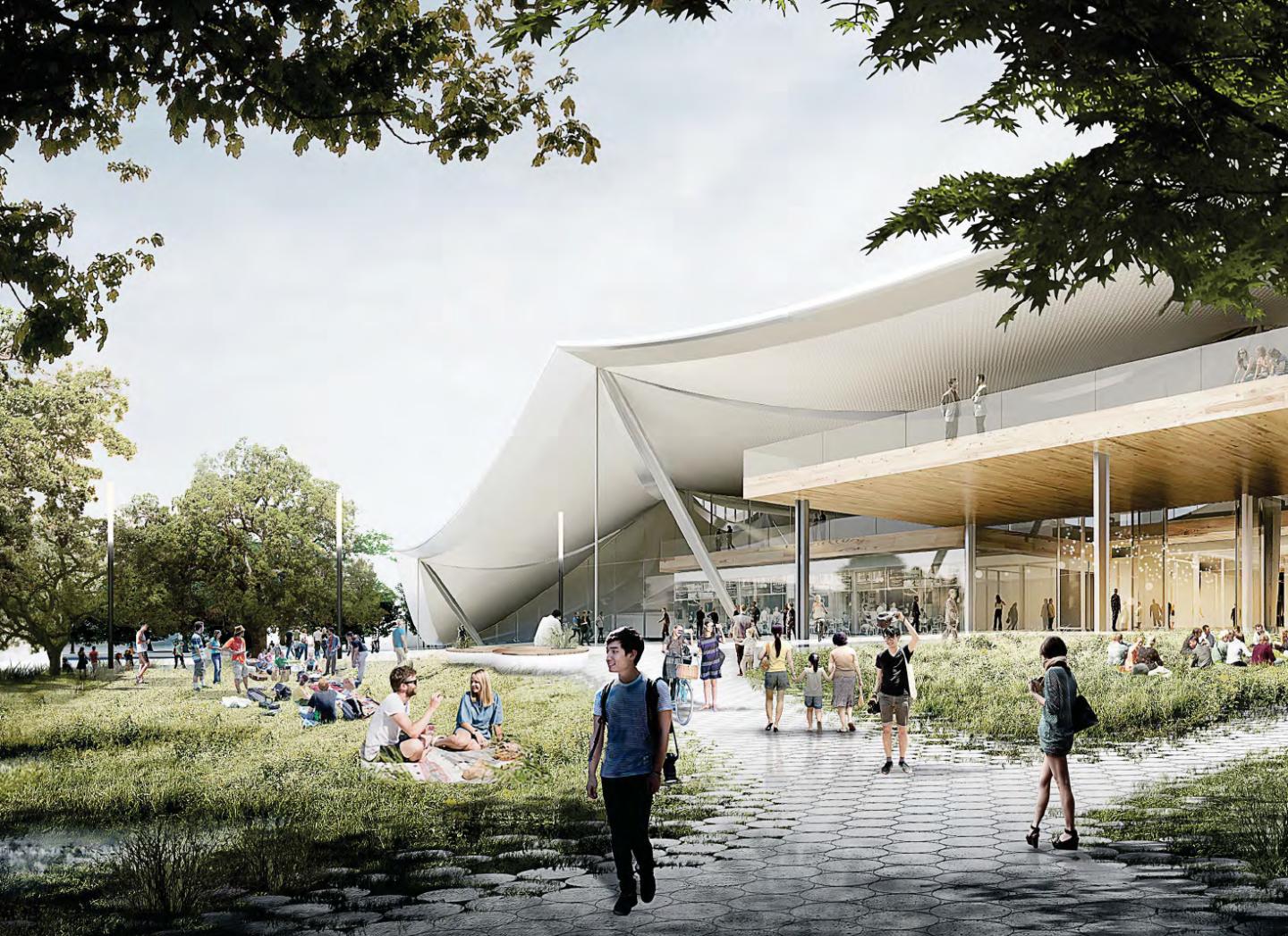 This New Google Campus Looks Like a Utopian Summer Camp