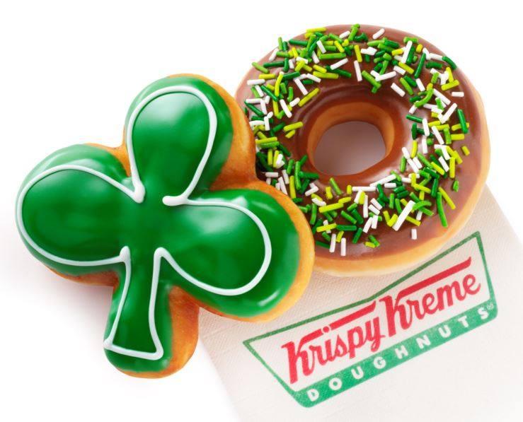 Krispy Kreme Is Selling Green Doughnuts for St. Patrick’s Day