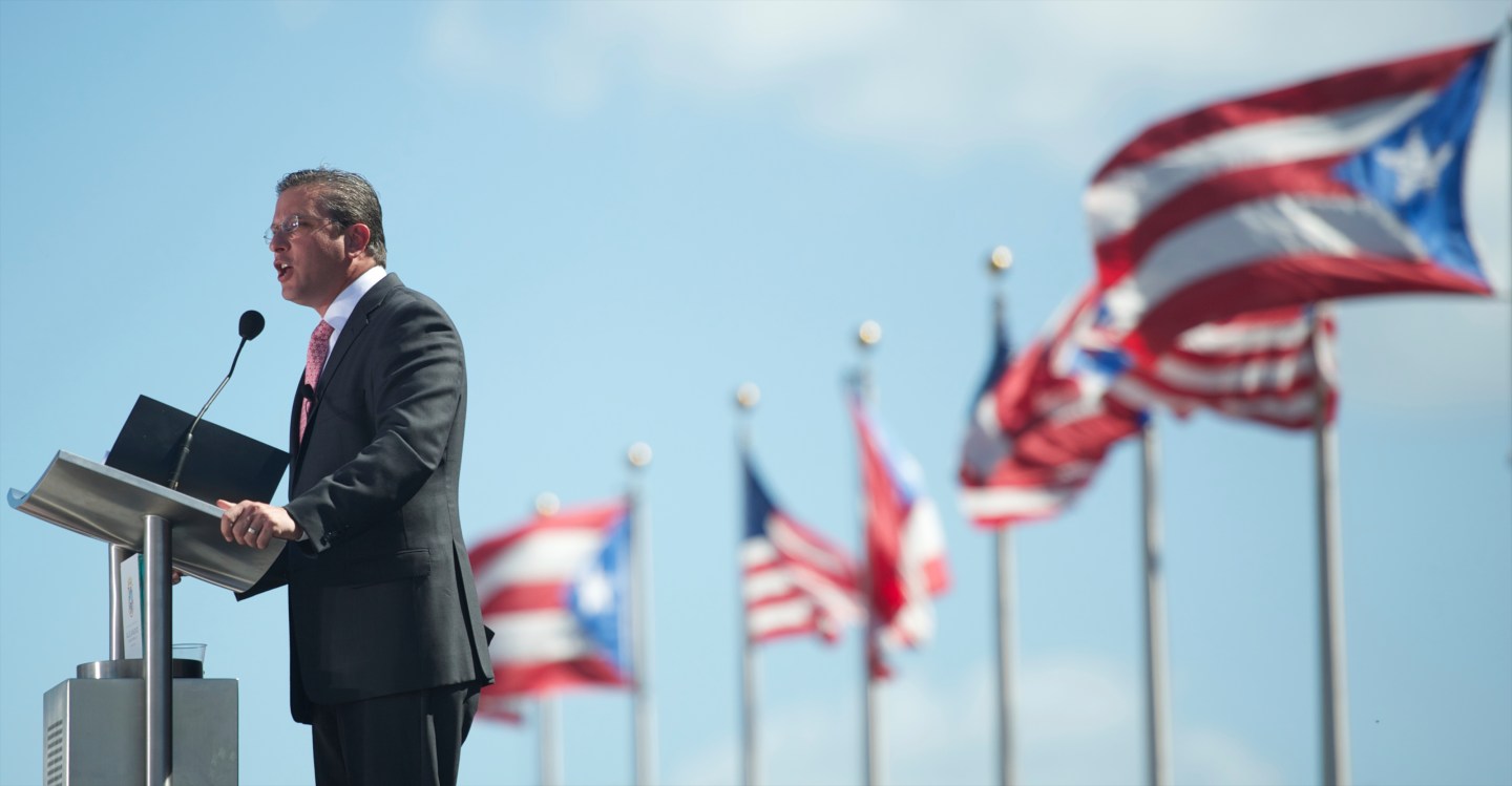 Alejandro García Padilla Swore as Puerto Rico's Governor