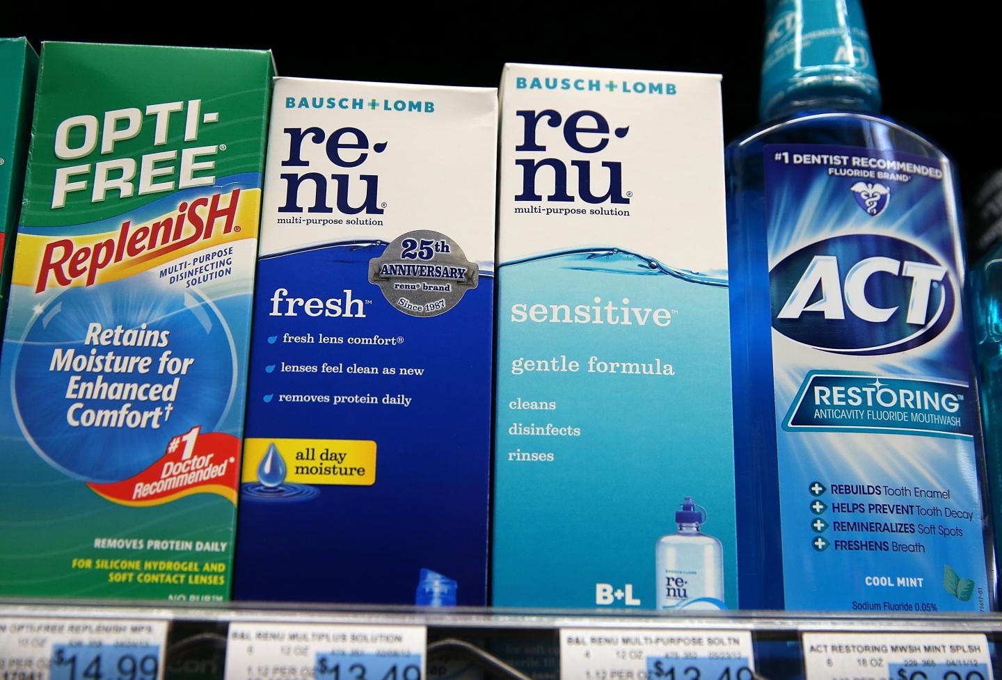 Valeant To Buy Bausch &amp; Lomb For $8.7 Billion