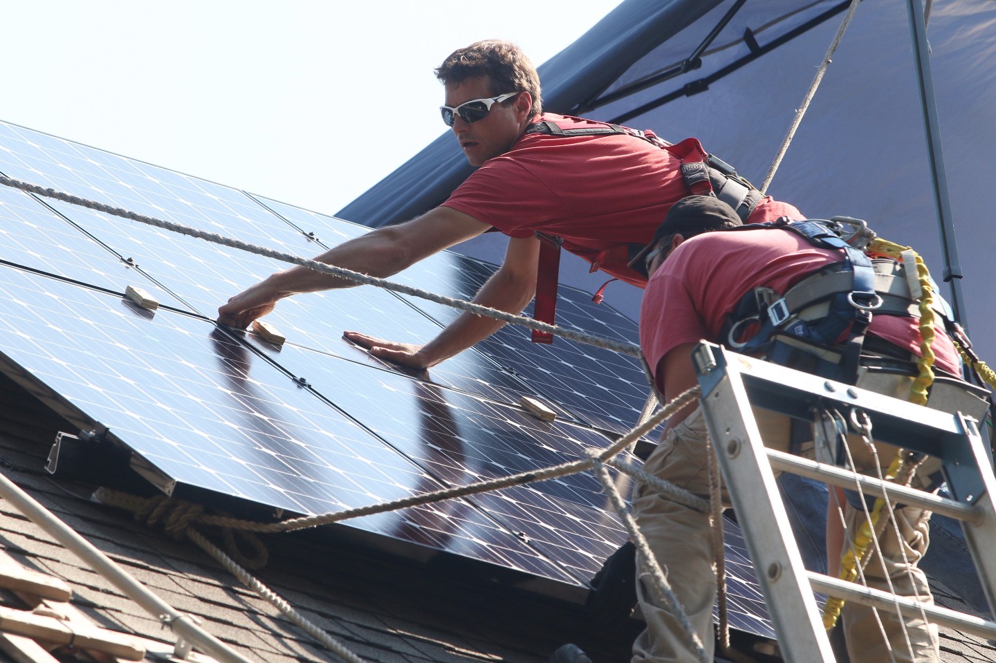 Views Of Home Solar Panel Installation