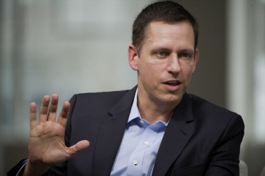 Peter Thiel Pledges $1.25 Million to Support Donald Trump Fortune