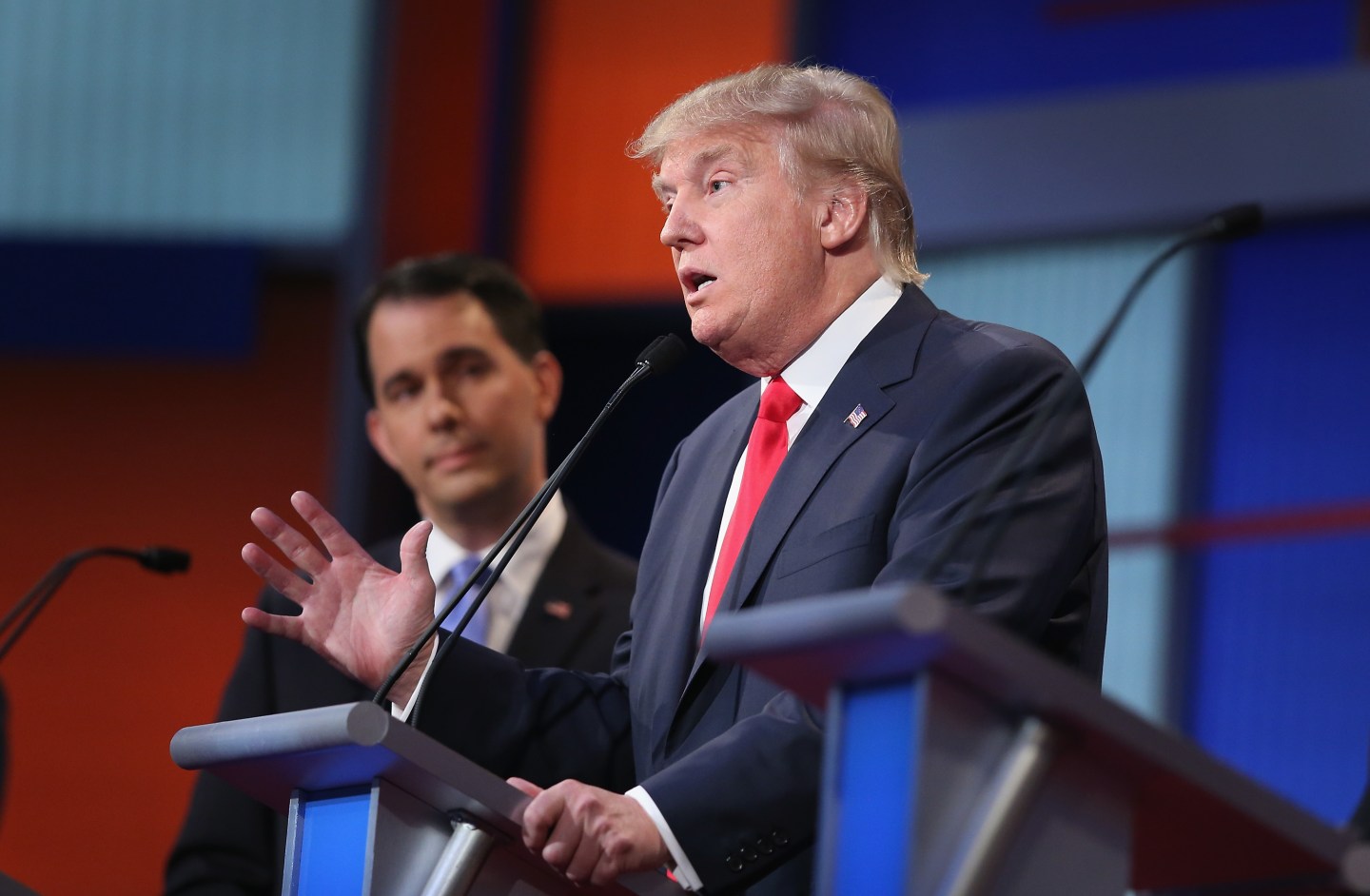 Top-Polling GOP Candidates Participate In First Republican Presidential Debate