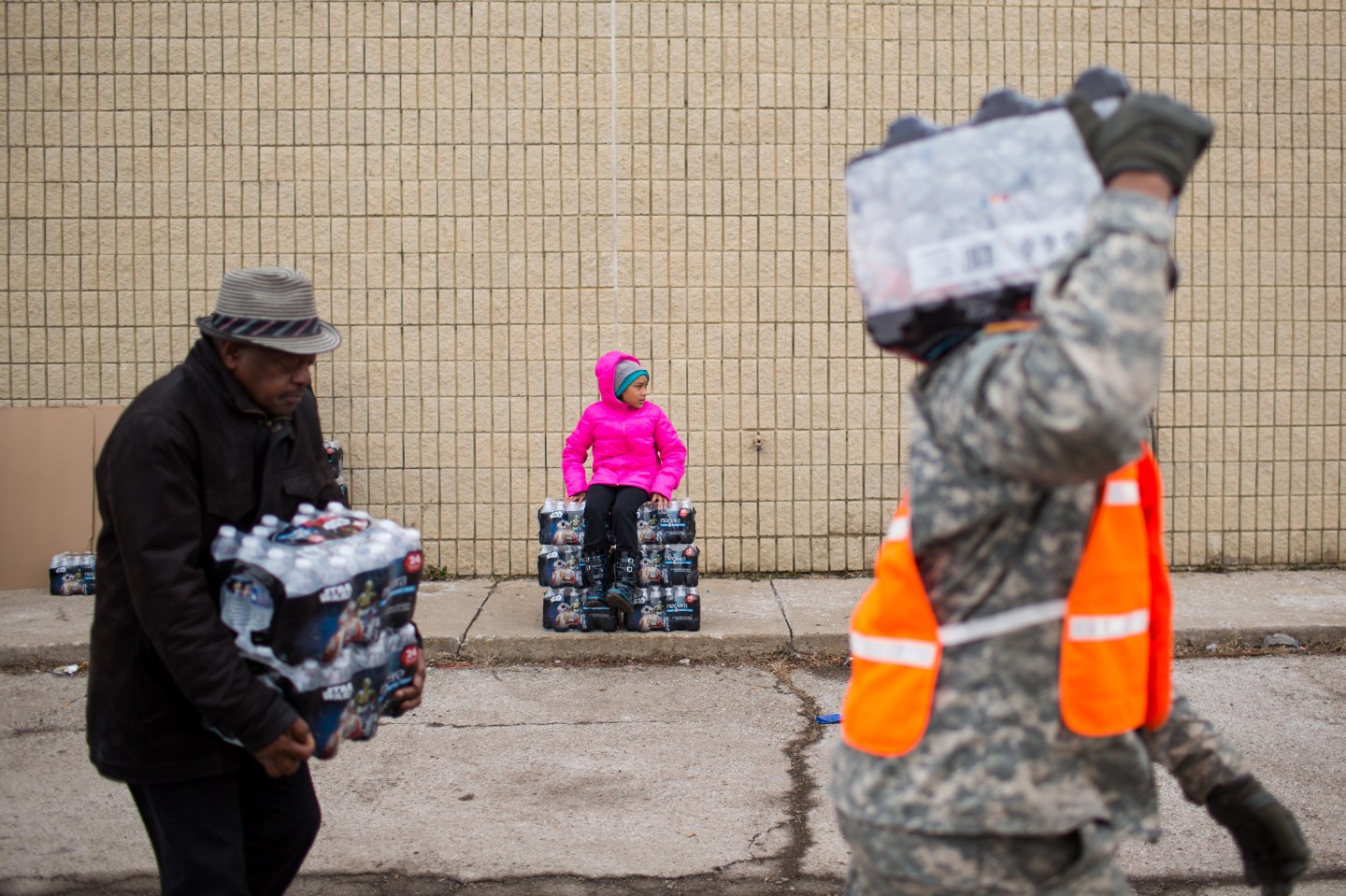 Photograph by the Federal State Of Emergency Declared In Flint, Michigan Over Contaminated Water Supply