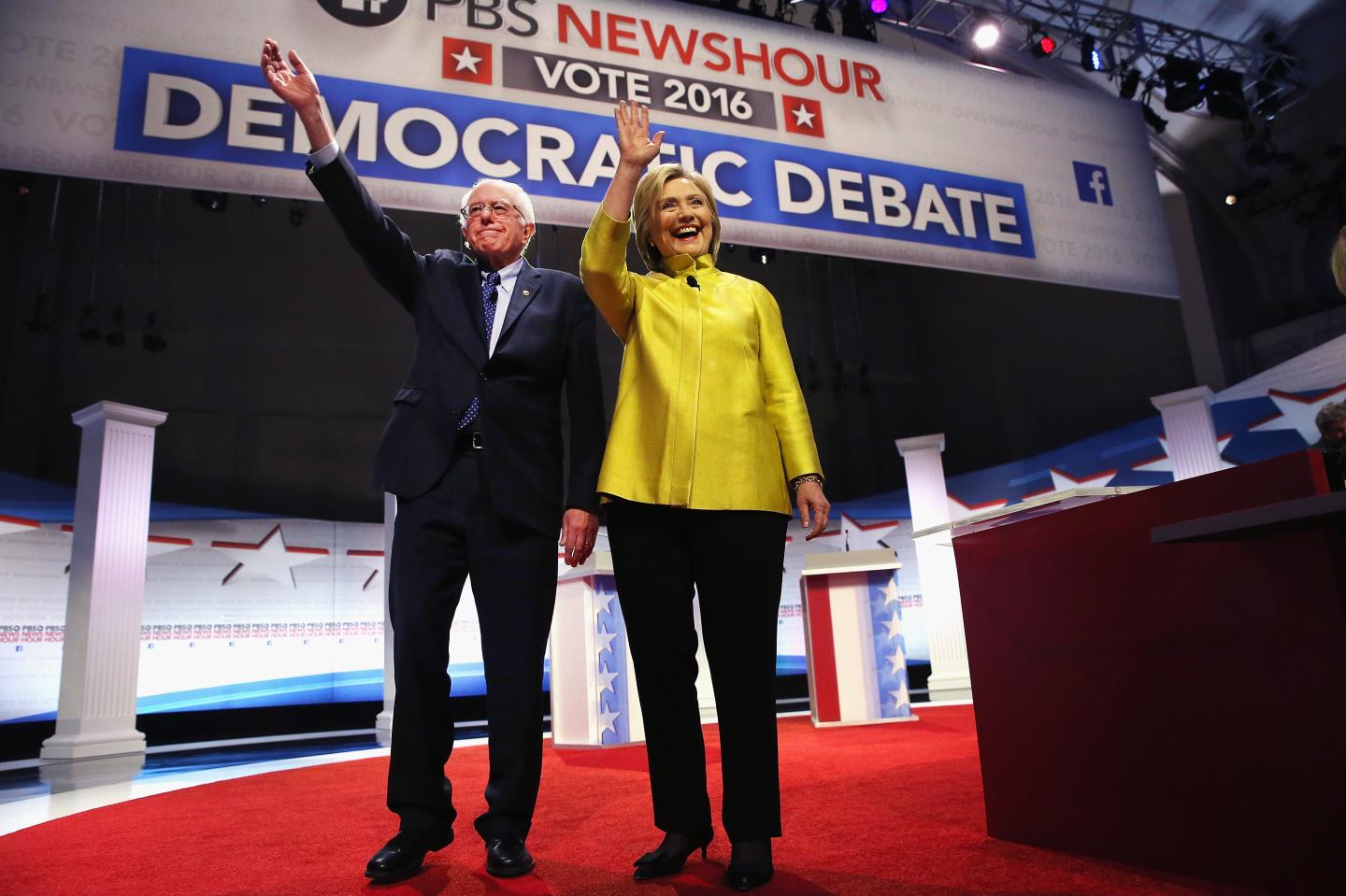 Democratic Presidential Candidates Debate In Milwaukee