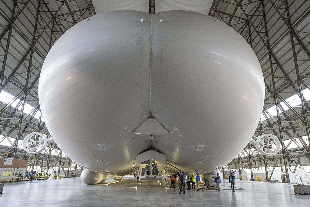 Global Media Launch Of The Airlander 10 Hybrid Airship