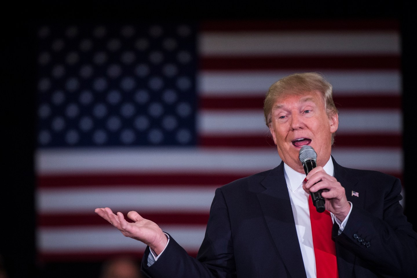 Donald Trump in Appleton, WI.