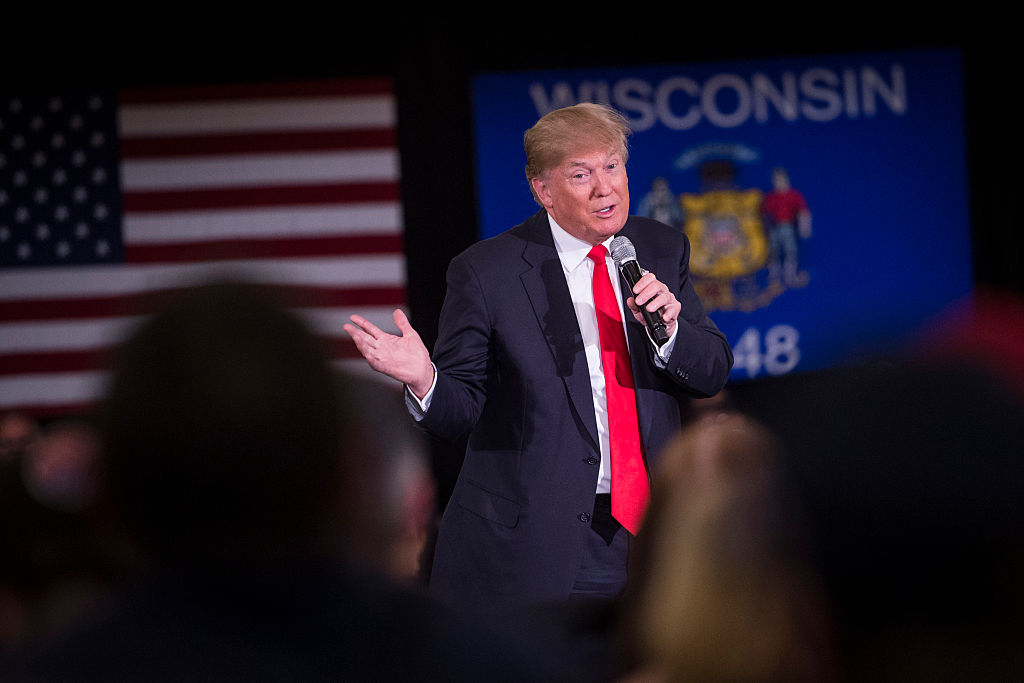 Donald Trump in Appleton, WI.