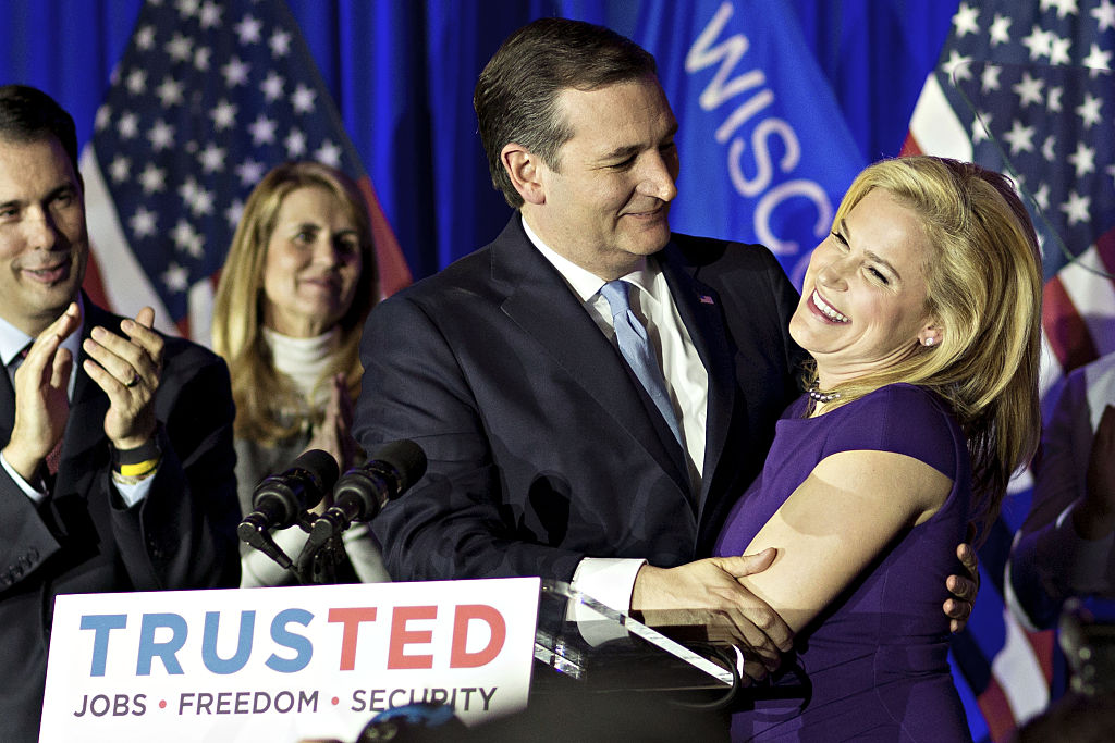 Presidential Candidate Ted Cruz Holds Election Night Campaign Rally