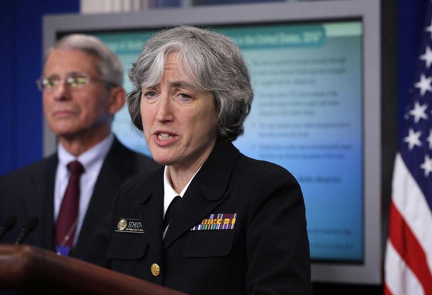 NIH Director Anthony Fauci Dr. Anthony Fauci Addresses The Press During The White House Briefing