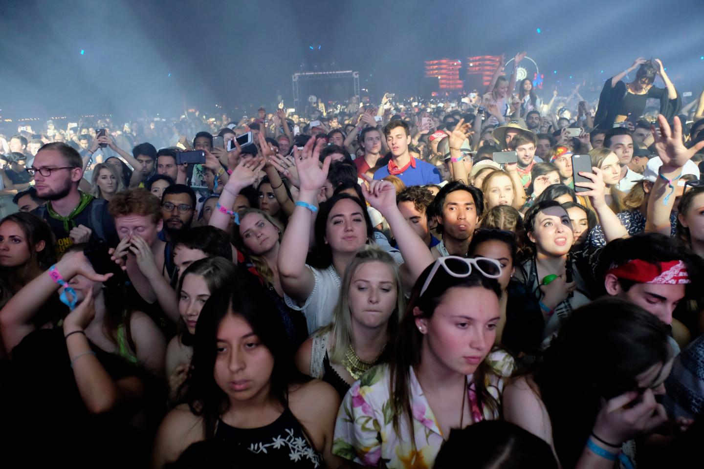 perform onstage during day 3 of the 2016 Coachella Valley Music And Arts Festival Weekend 1 at the Empire Polo Club on April 17, 2016 in Indio, California.