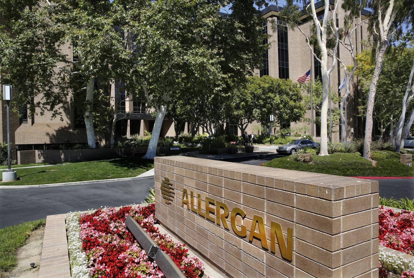 The CEO of Valeant Pharmaceuticals has suggested that Allergan is fat, overstaffed and ripe for big