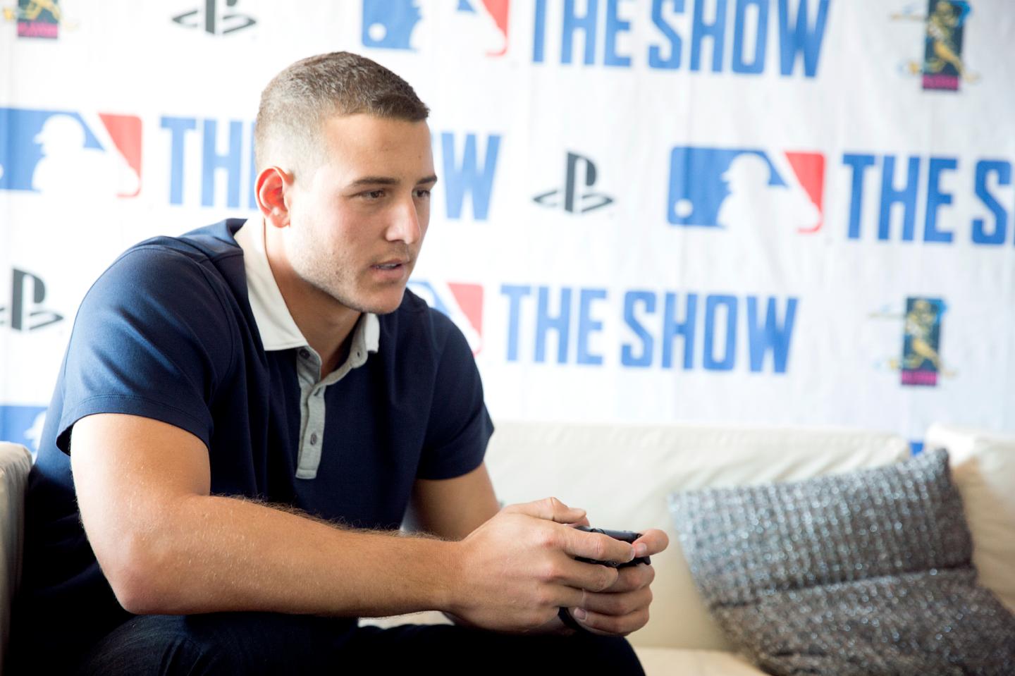 Chicago Cubs Star Anthony Rizzo Plays Ball With Sony’s ‘MLB The Show 16’