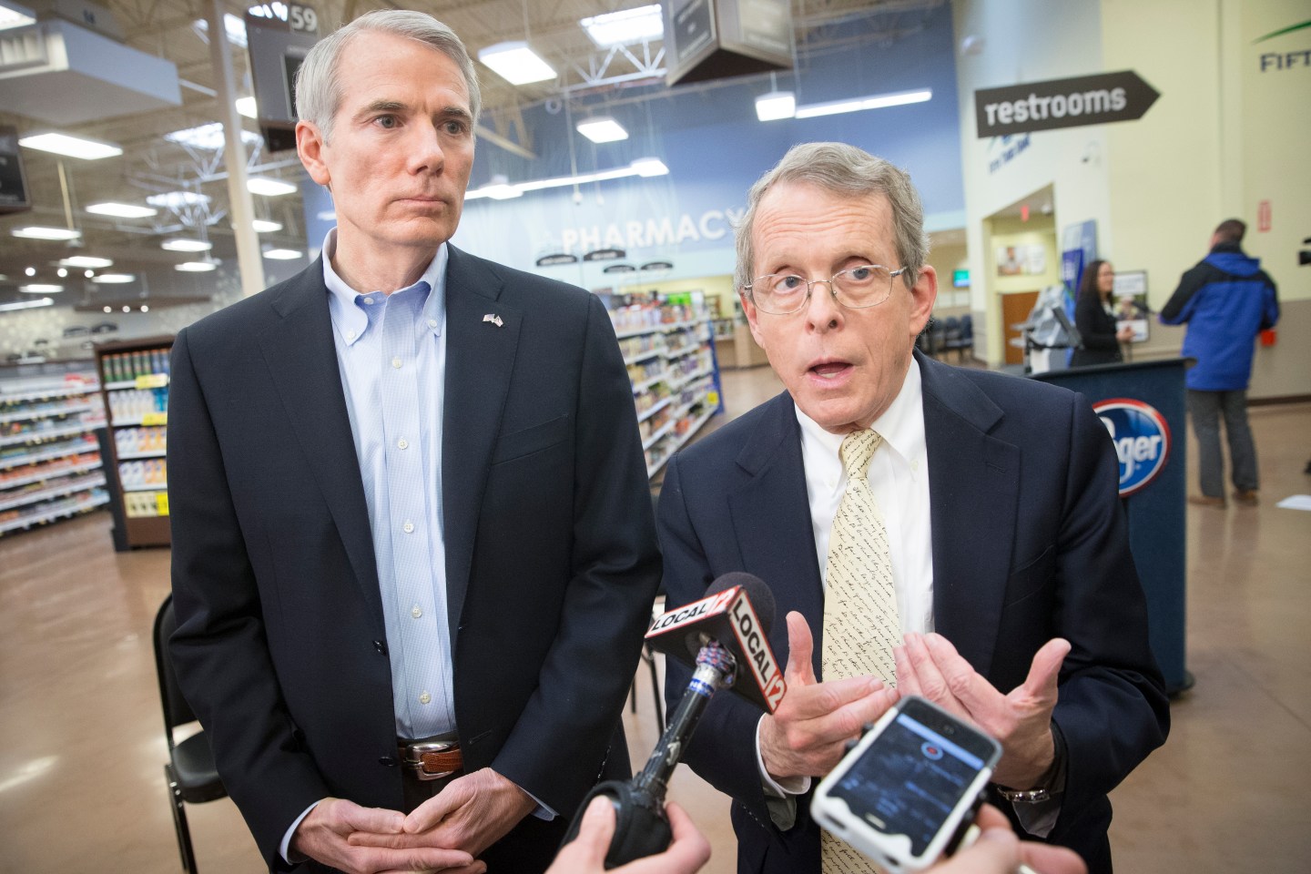 Rob Portman, Mike DeWine
