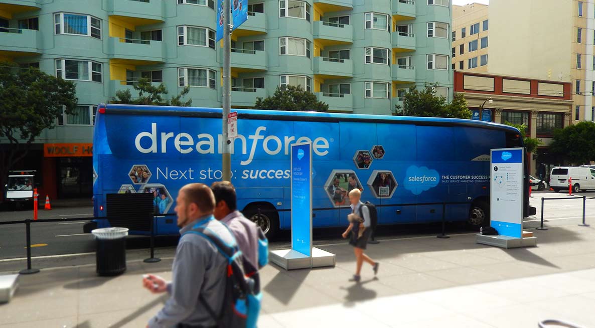 San Francisco Tech Shuttle Bus