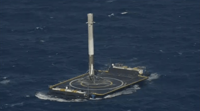 SpaceX Makes History By Successfully Landing Rocket on Floating  Ship
