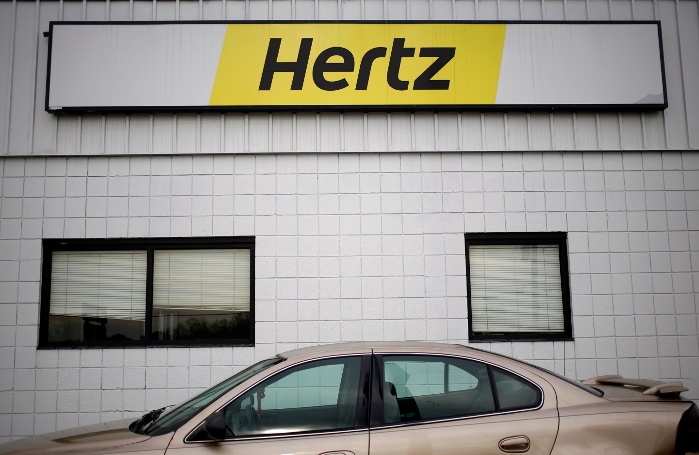 A Hertz Global Holdings Inc. Location After The Release Of Earnings Figures