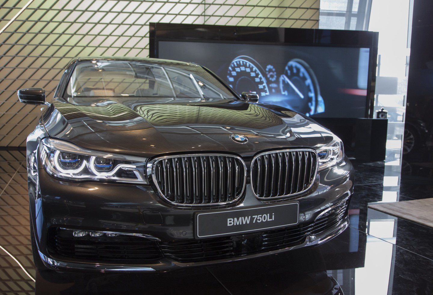 Luxury Automobiles On Display At BMW World Showroom