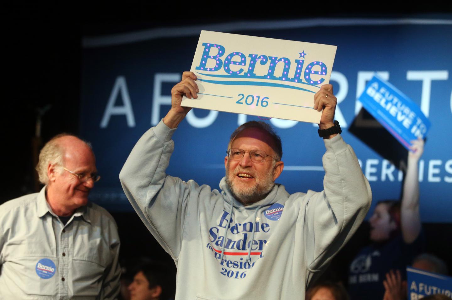 Bernie Sanders Campaigns In NH